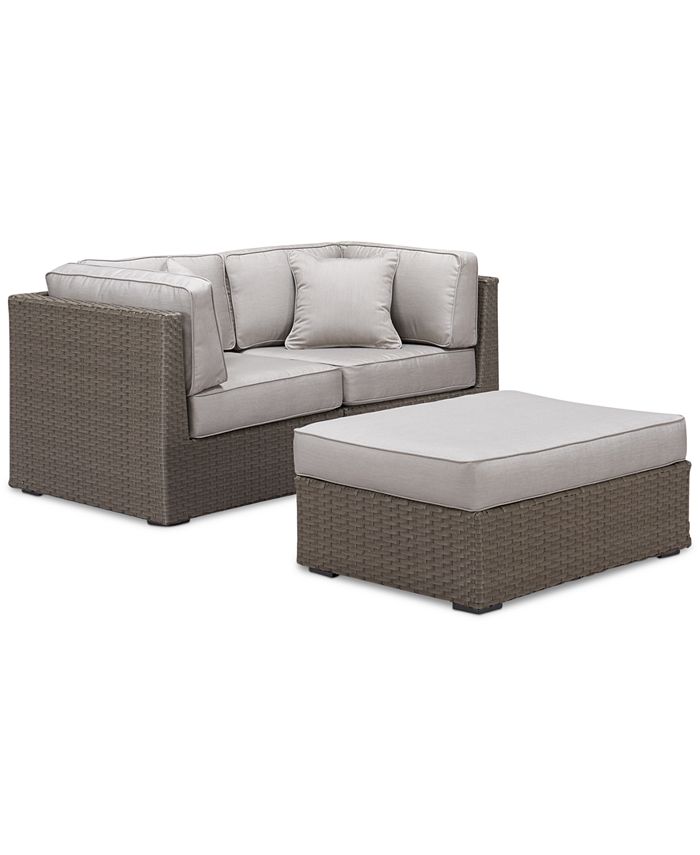 Furniture CLOSEOUT! South Harbor Outdoor 3Pc. Modular Seating Set (2