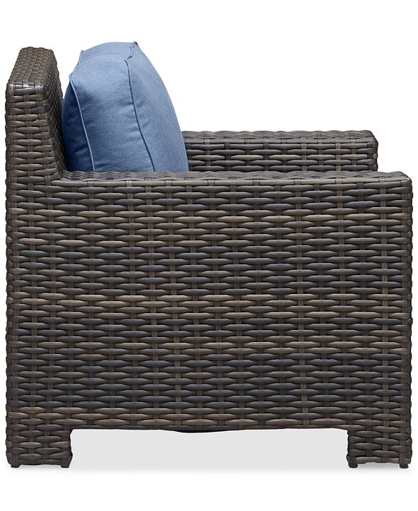 Furniture Viewport Wicker Outdoor Club Chair with ...