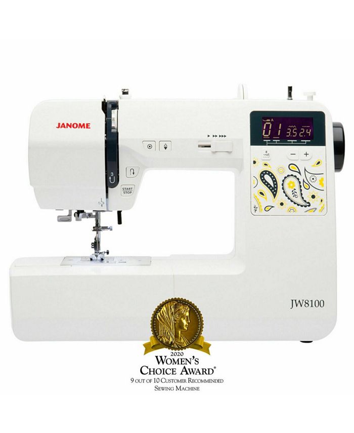 Janome JW8100 Computerized Sewing Machine Macy's