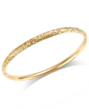 Macys deals gold bangles