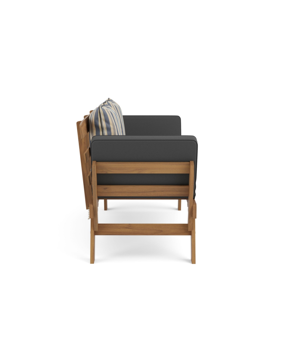 Furniture of America Acacia Convertible Patio Sofa Daybed with Cushions