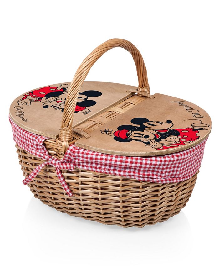 Picnic Time Disney Mickey Minnie Mouse Country Picnic Basket Macy's