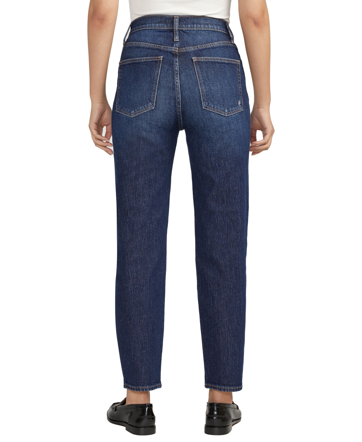Silver Jeans Co. Women's Highly Desirable High Rise Slim Straight Leg Jeans