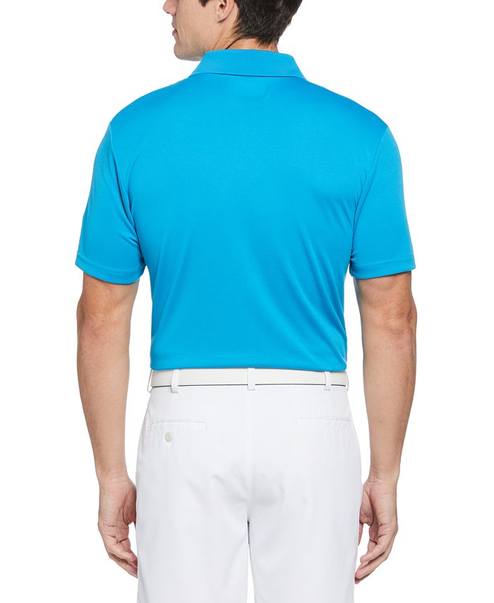 PGA TOUR Men's Big & Tall Airflux Mesh Short-Sleeve Golf Polo Shirt ...