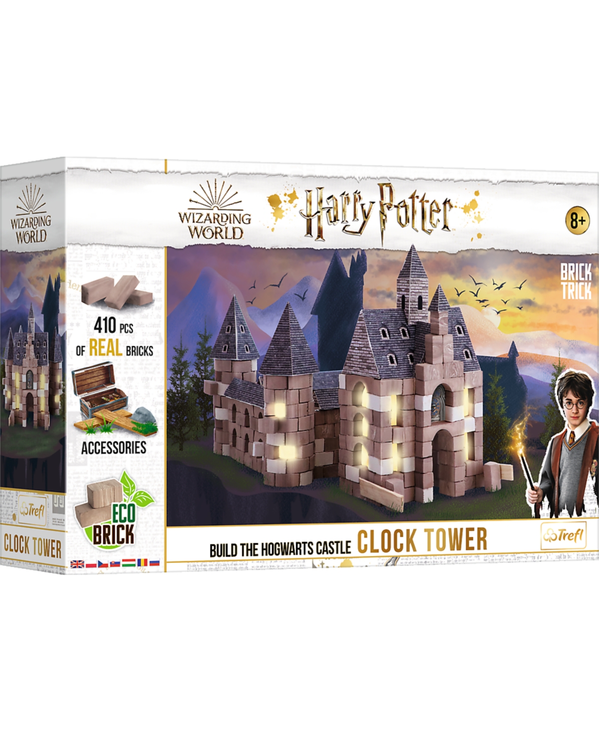 Shop Trefl Harry Potter Brick Tricks Clock Tower In Multi