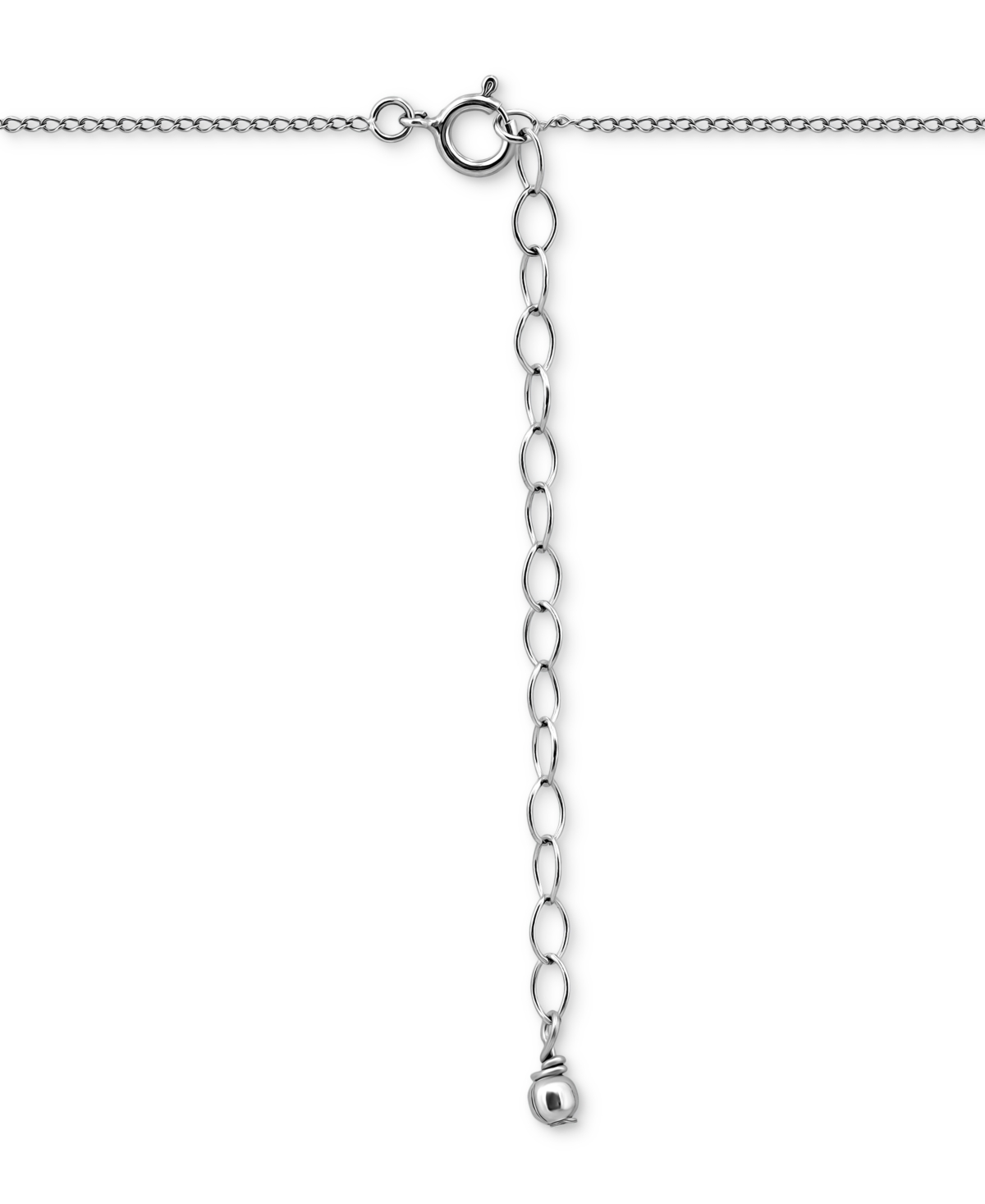Giani Bernini 2-Pc. Set Cubic Zirconia Pave Key & Solitaire Heart Pendant Necklaces, Created for Macy's