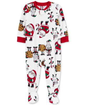 Carter's Santa's Cookies Sibling and Family Matching Pajamas