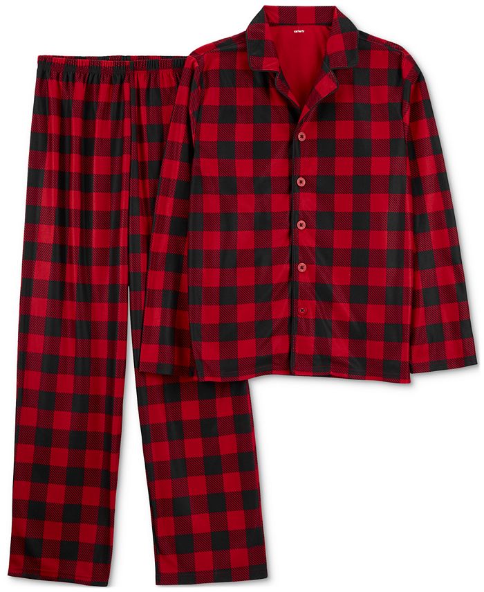 Kids buffalo plaid pajamas online