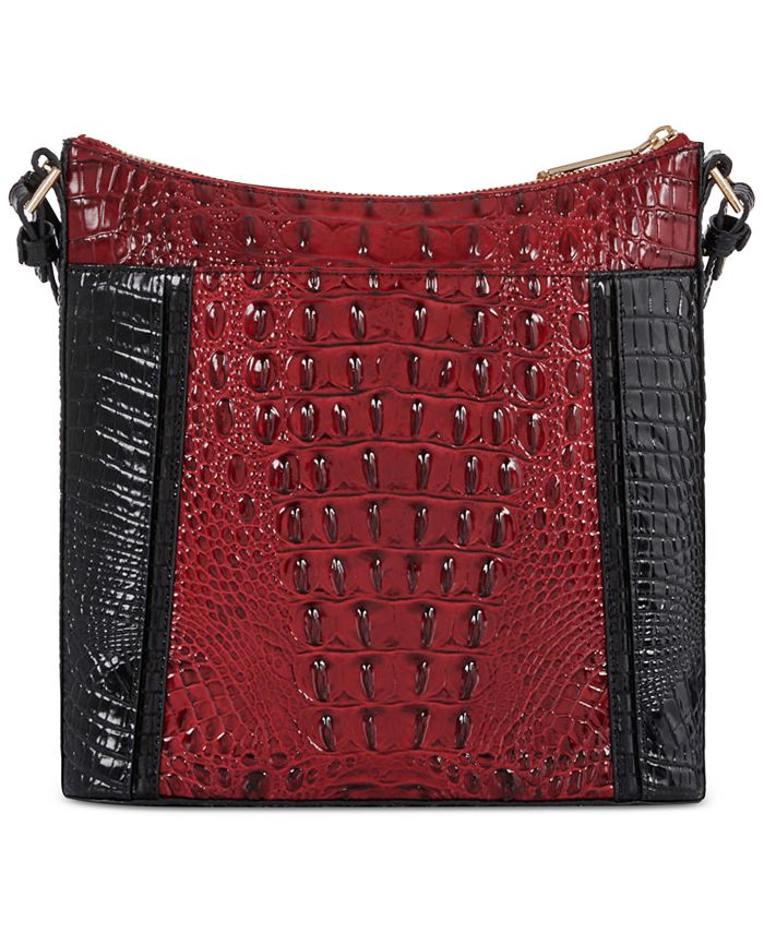 Brahmin Katie Vintage Red Stanza Small Leather Crossbody Macy's