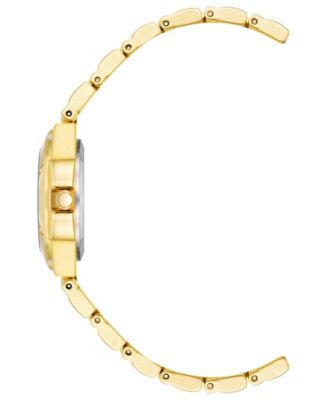 Women's Quartz Gold-Tone Alloy Bracelet Watch, 29mm