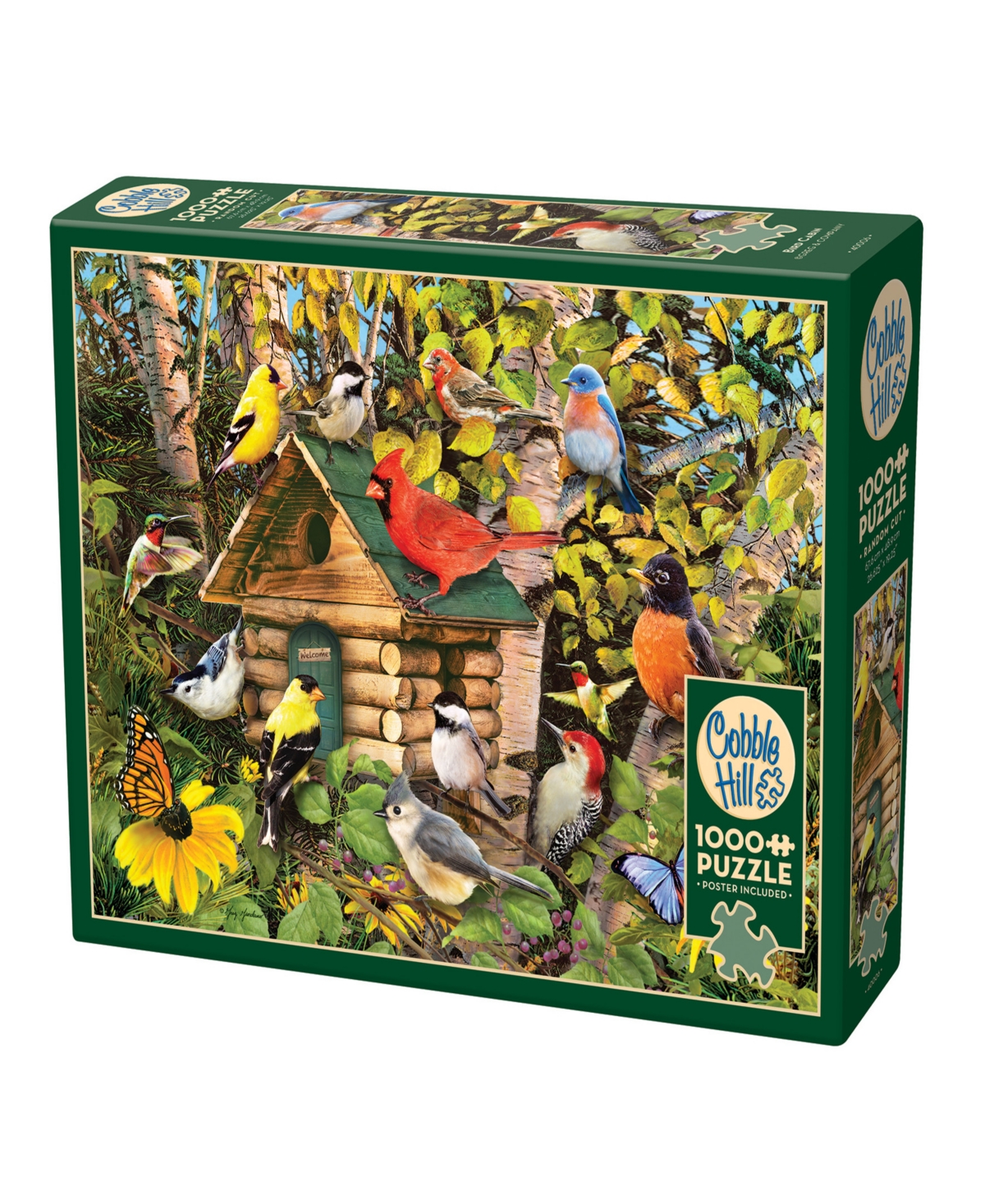 Cobble Hill Kids' - Bird Cabin Puzzle In Multi