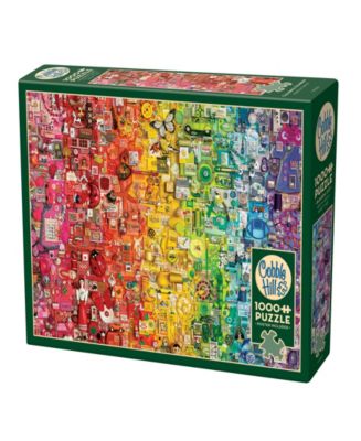 Cobble Hill Colorful Rainbow Puzzle - Macy's