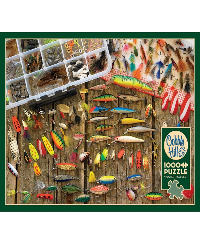 Cobble Hill Fishing Lures Puzzle Macy's