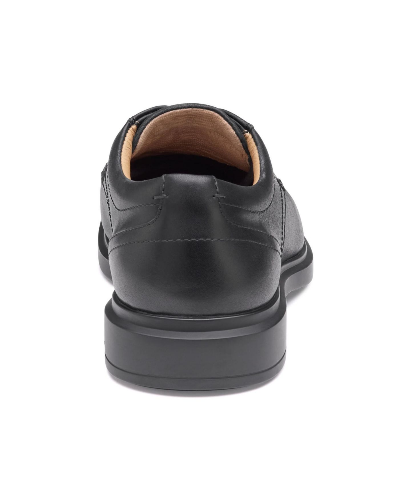 Мужские туфли Johnston & Murphy XC4 Stanton 2.0 Moc Waterproof Leather Lace-Up Oxford, цвет: Чёрный кожаный — фото 3