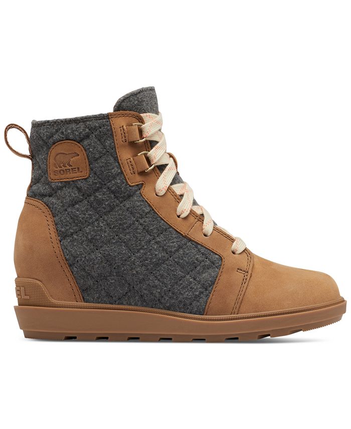 Sorel Women's Evie II LaceUp Wedge Booties Macy's