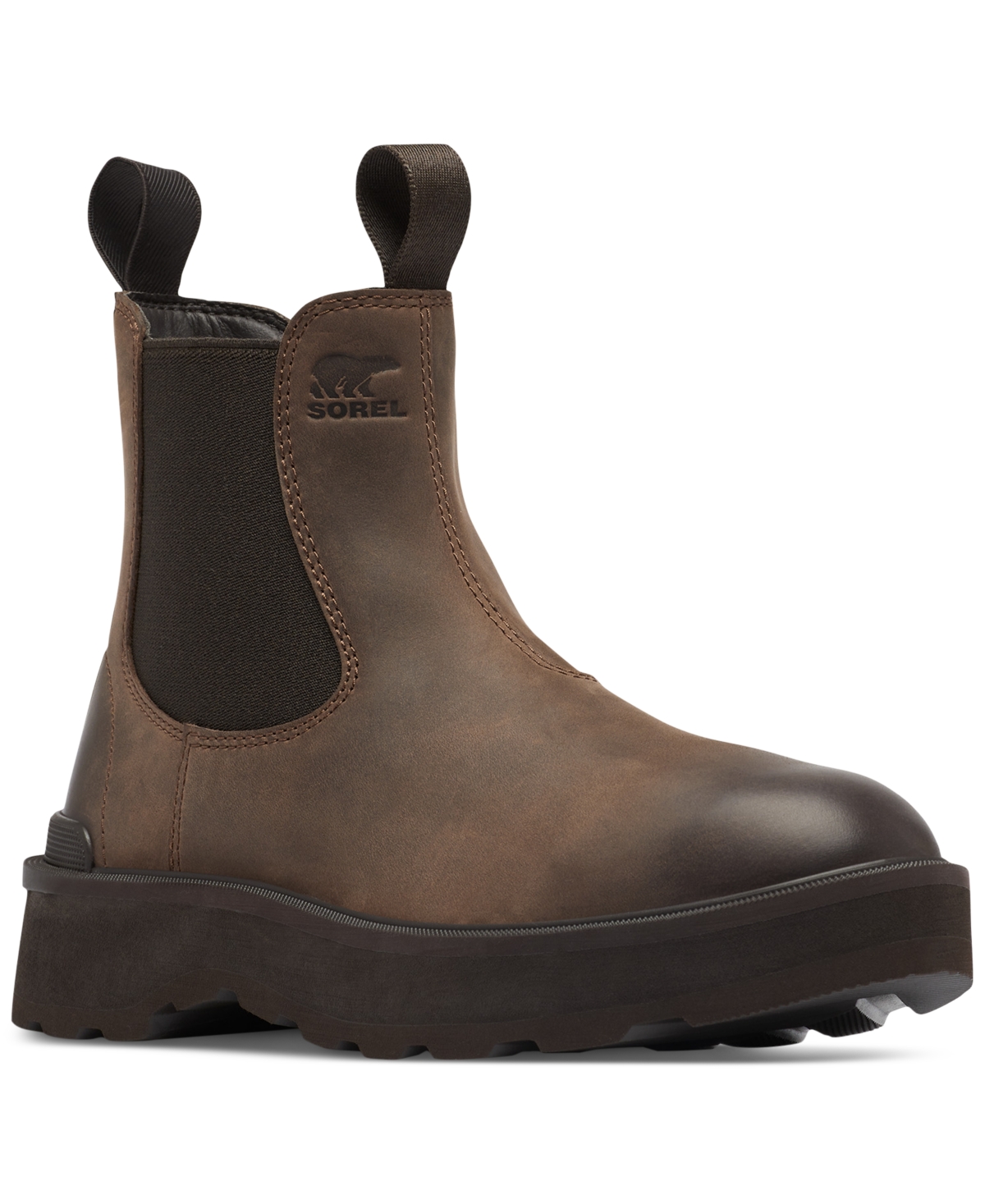 Sorel Women's Hi-Line Chelsea Lug-Sole Booties.