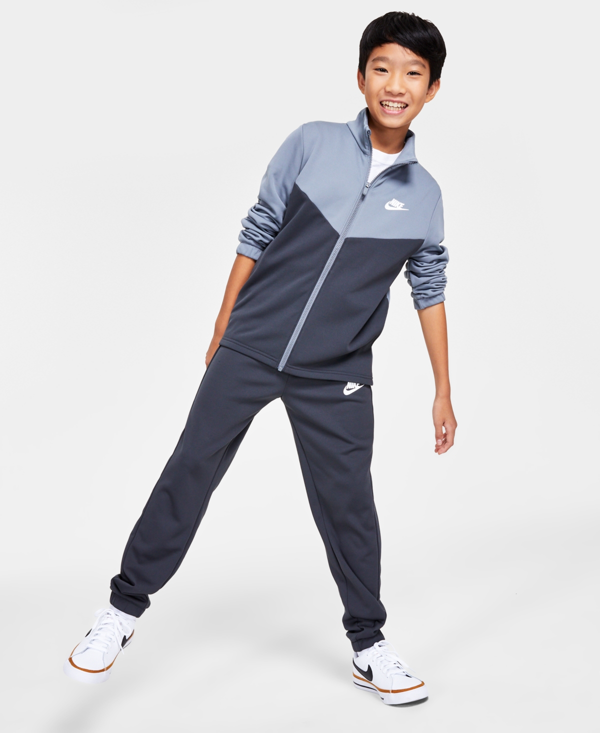 Nike Sportswear Big Kids Tracksuit, 2 Piece Set -anthracite