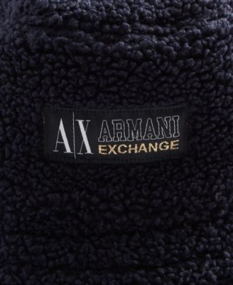 A|X Armani Exchange Men's Sherpa Bucket Hat