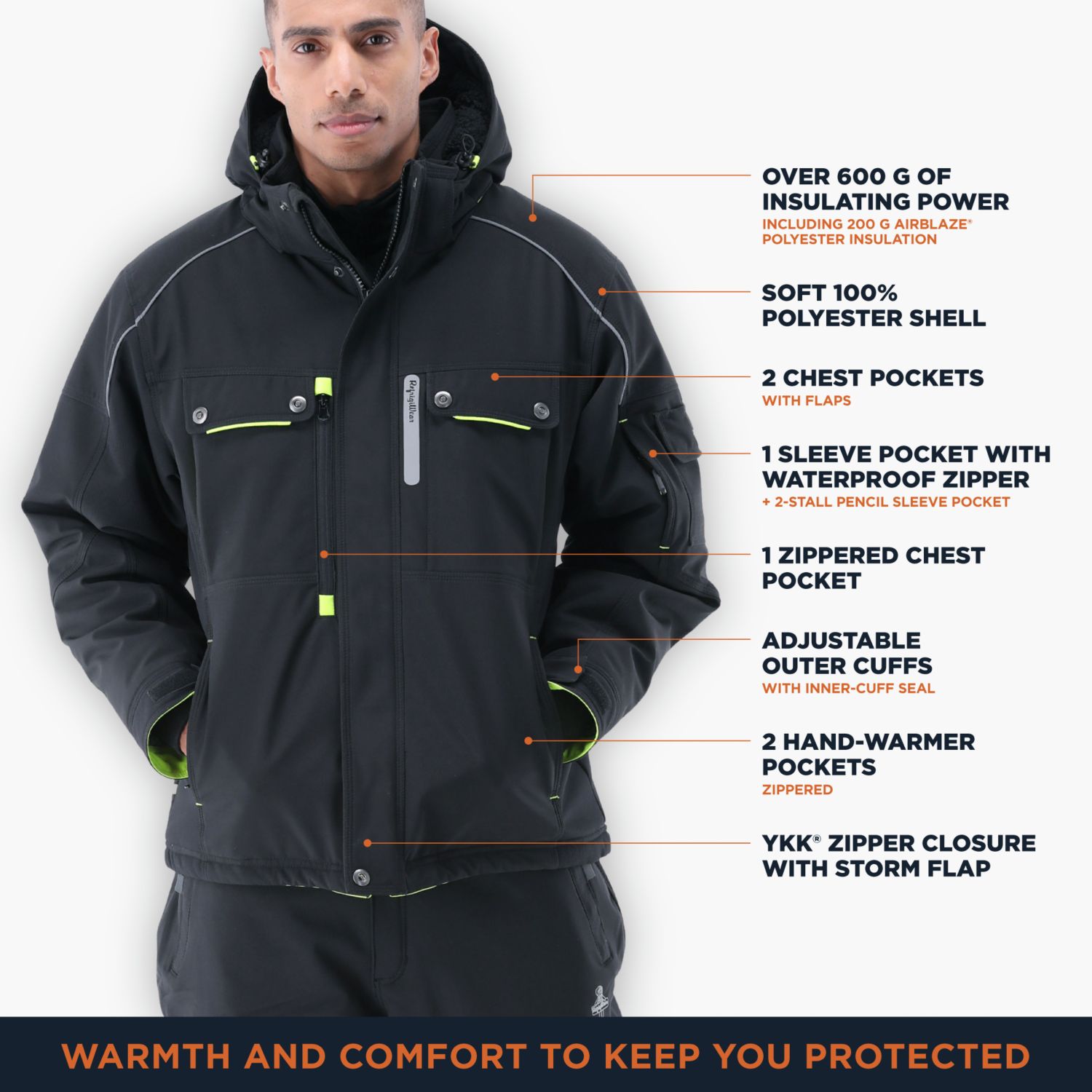 Men's Extreme Hooded Jacket