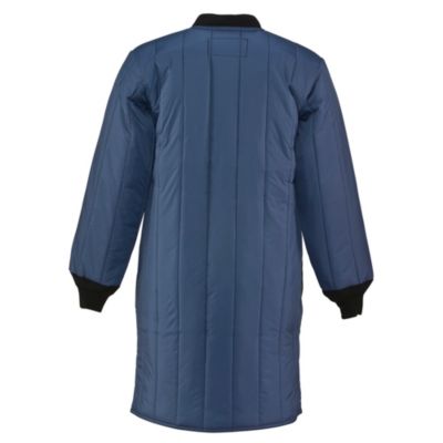 Big & Tall Cooler Wear Frock Liner - 10°F Comfort, Insulated, Water-Repellent, Knee-Length, Workwear for Freezer & Cold Environments