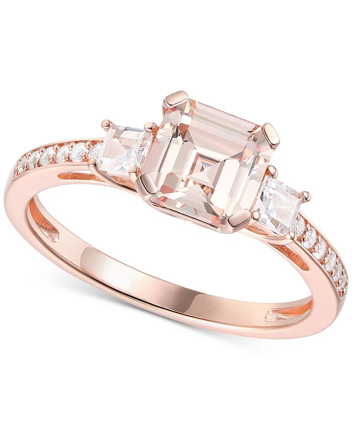 Lab grown morganite shop