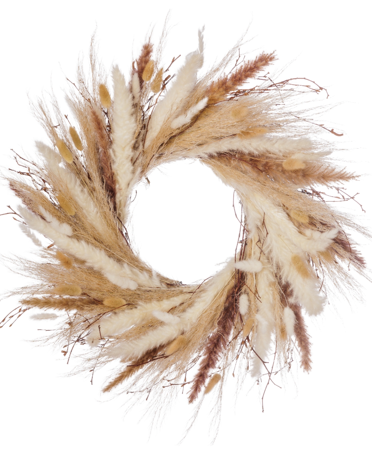Real Pampas Wreath