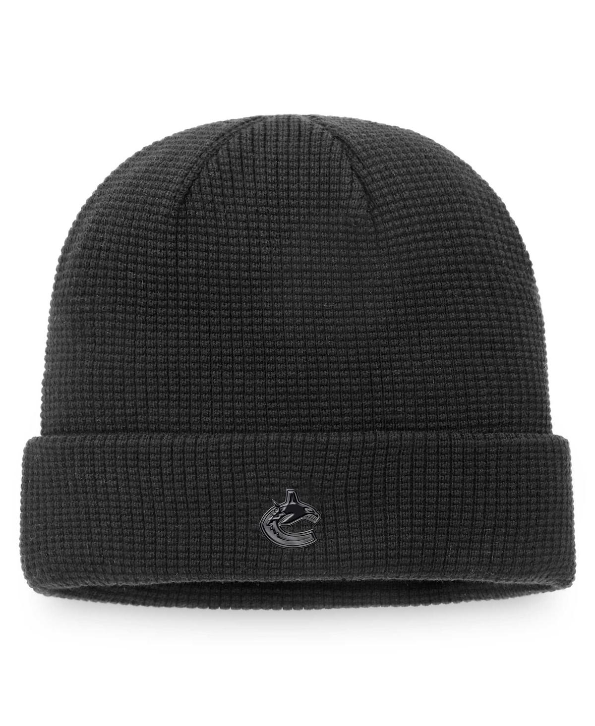 Men's Fanatics Branded Black/White Toronto Maple Leafs Authentic Pro  Trucker Snapback Hat