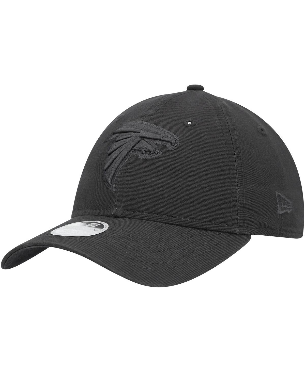 Shop New Era Women's  Graphite Atlanta Falcons Core Classic 2.0 Tonal 9twenty Adjustable Hat
