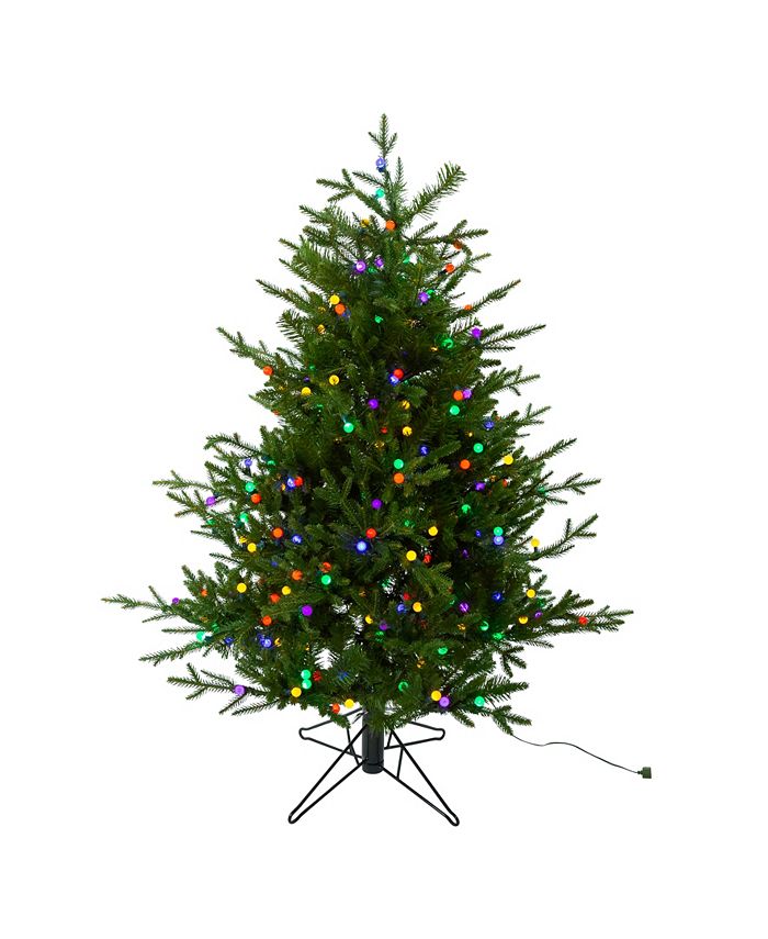 Kurt Adler 5' Timberland with LED G15 Tree - Macy's