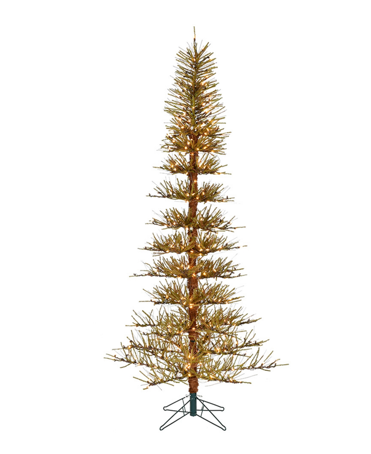 Kurt Adler Warm Led Slim German Layered Tree