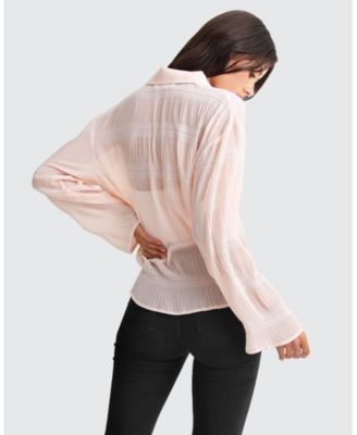 Women's Yoko Shirred Chiffon Blouse