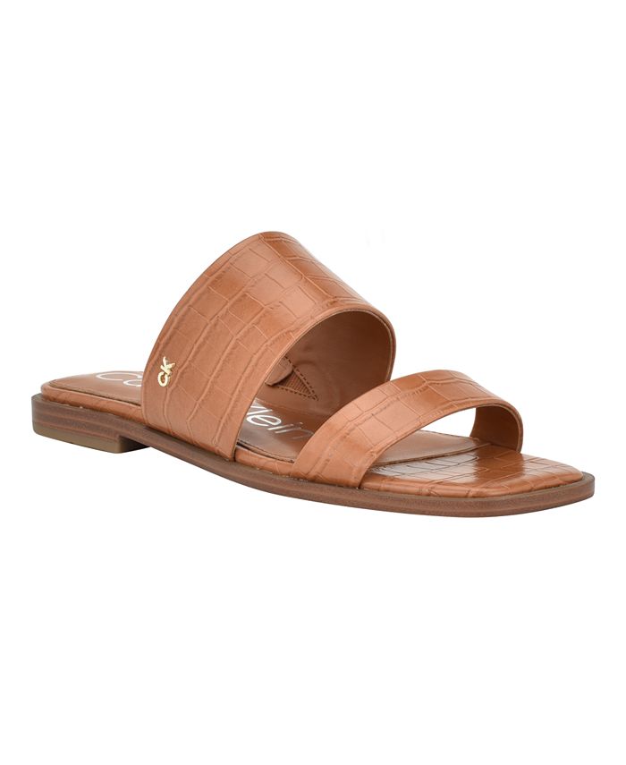Calvin klein sandals at macy's sales