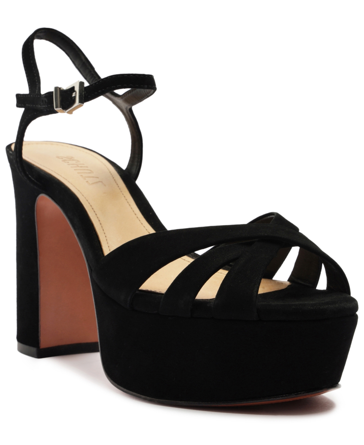 Schutz Women's Keefa Platform Sandals - Black