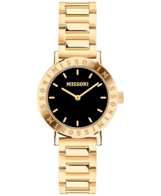 Missoni - Women's M2 Gold Ion Plated Stainless Steel Bracelet Watch 35mm