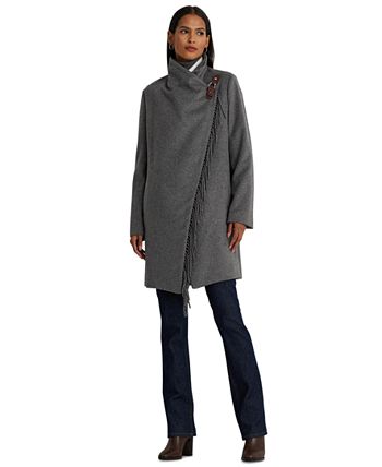 Ralph lauren shop buckle front coat