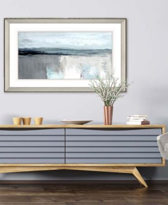 Moody Coast I Framed Art