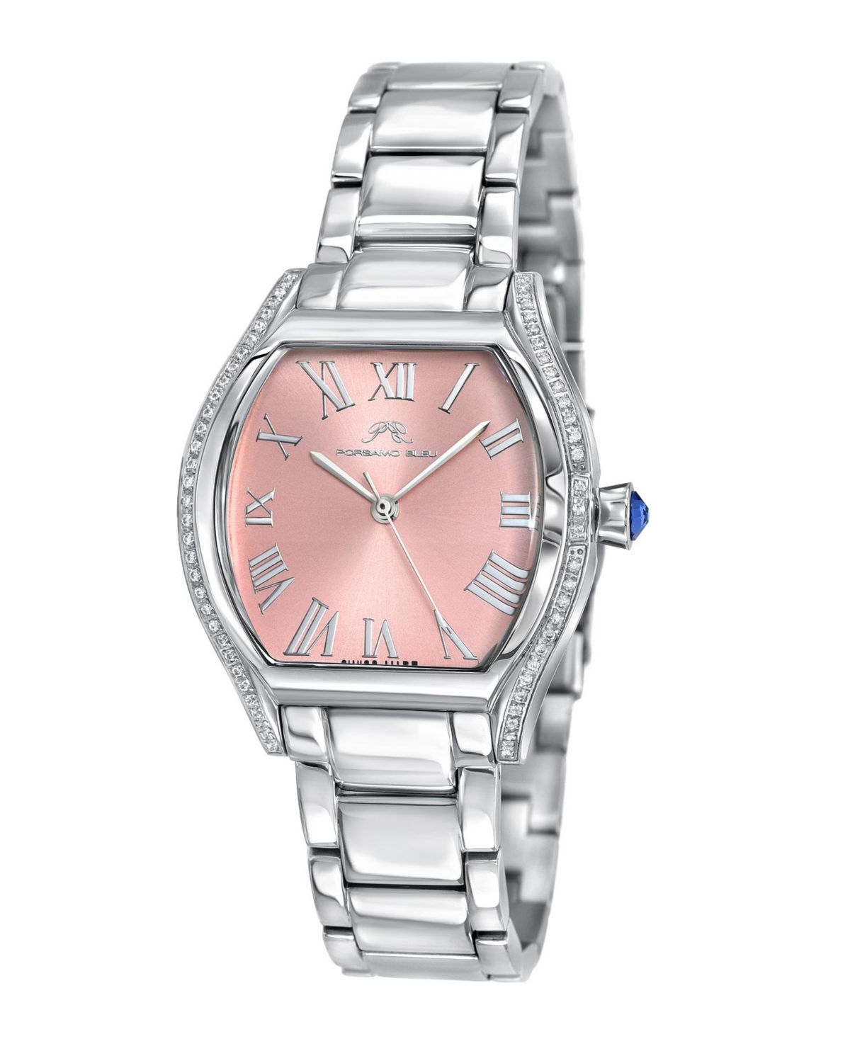 Women's Celine Stainless Steel Bracelet Watch - Silver