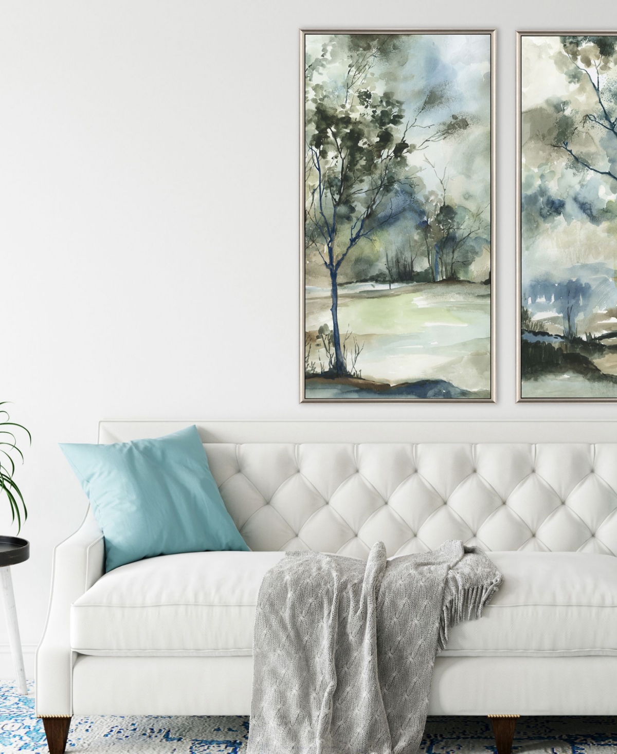 Paragon Picture Gallery Forest Grove I Canvas In Gray