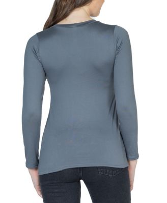 Women's Long Sleeve Scoop Neck Top