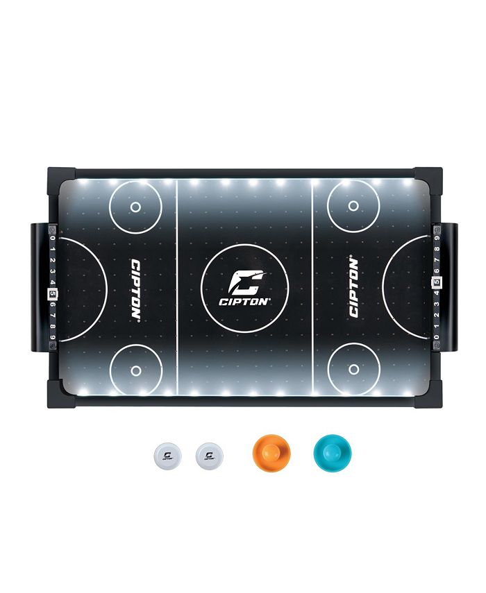 Cipton Sports Led Light Up Tabletop Air Hockey Set Macy's