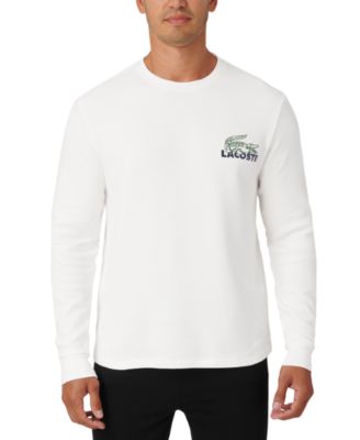 Men's Large Croc Thermal Waffle Sleep Shirt