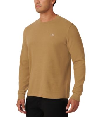 Men's Waffle-Knit Thermal Sleep Shirt