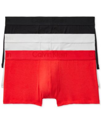Calvin Klein - Men's Low Rise Trunks, Pack of 3
