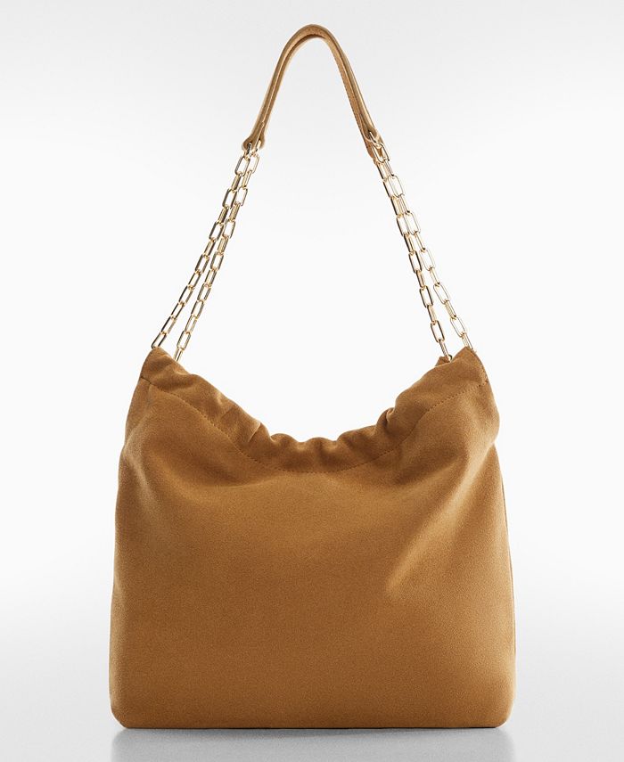MANGO Women s Chain Leather Bag Macy s
