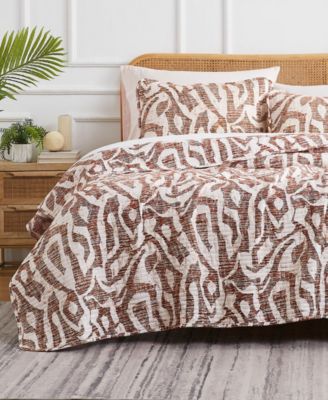 Khari Oversized 3 Piece Quilt Set, King/California King