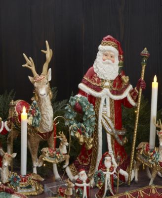 Noel Holiday Grand Santa Figurine, 19.25-in