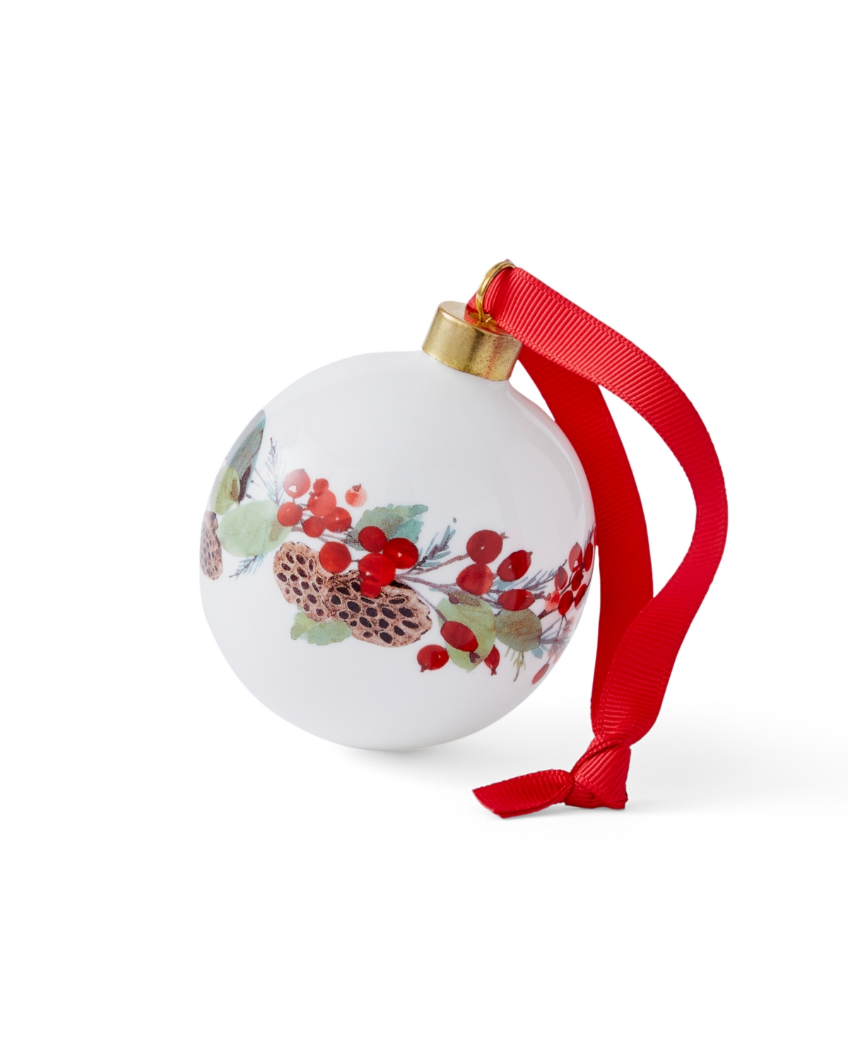 Spode Annual Mug And Bauble Set In Green