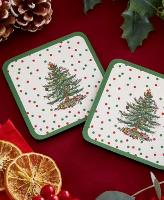 Polka Dot Placemat & Coaster Set