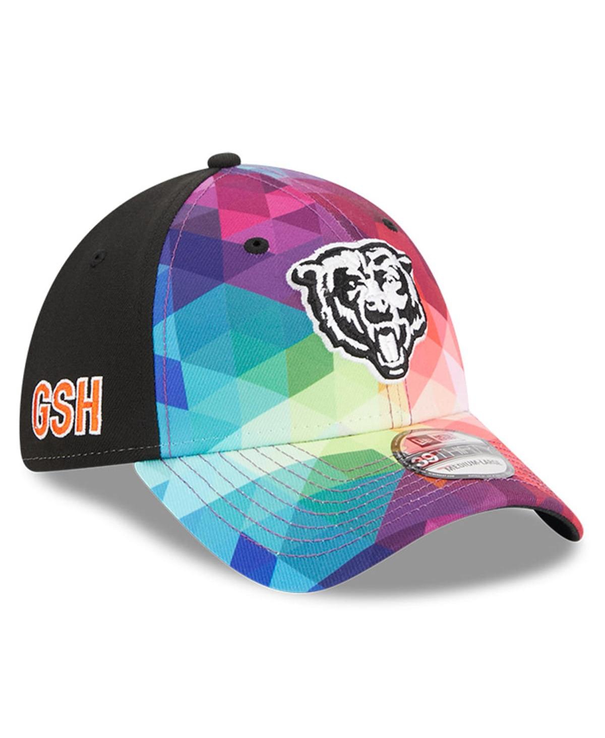 New Era Men's And Women's  Multicolor, Black Chicago Bears 2023 Nfl Crucial Catch 39thirty Flex Hat In Multicolor,black