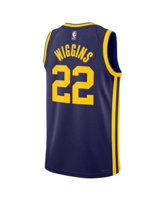 Nike Men's and Women's Jordan Andrew Wiggins Navy Golden State